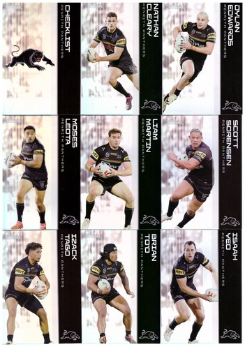 2025 NRL Traders - Complete Silver Parallel Set 9 Cards - Pick Your Team - Picture 12 of 17