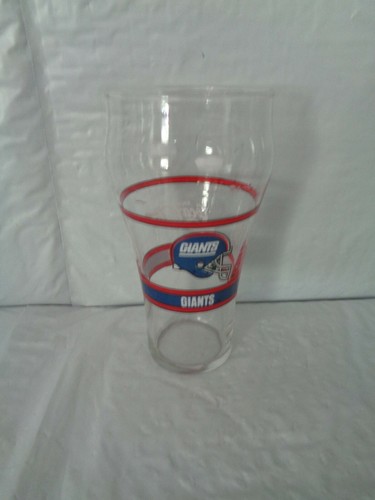 Vintage Coca-Cola - NFL - New York Giants - Coke - Drinking Glass - Football - Picture 1 of 2