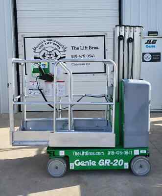 Refurbished Genie GR20 Runabout 20' Electric Vertical Mast Lift