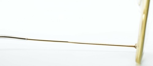 Occhiali SAVILE ROW Parker 49-21 Classic Fatti a mano Londra Oliva Oro Rotolato 18KT RG - Foto 9 di 12