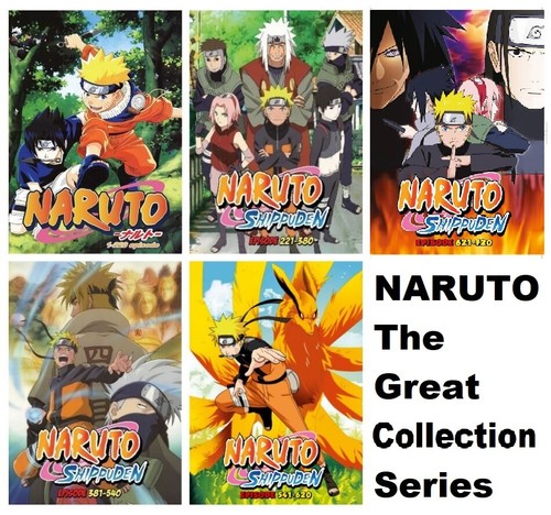 Naruto/ Naruto Shippuden Episode 1-720 DVD Anime Complete Collection Eng  Dubbed | eBay
