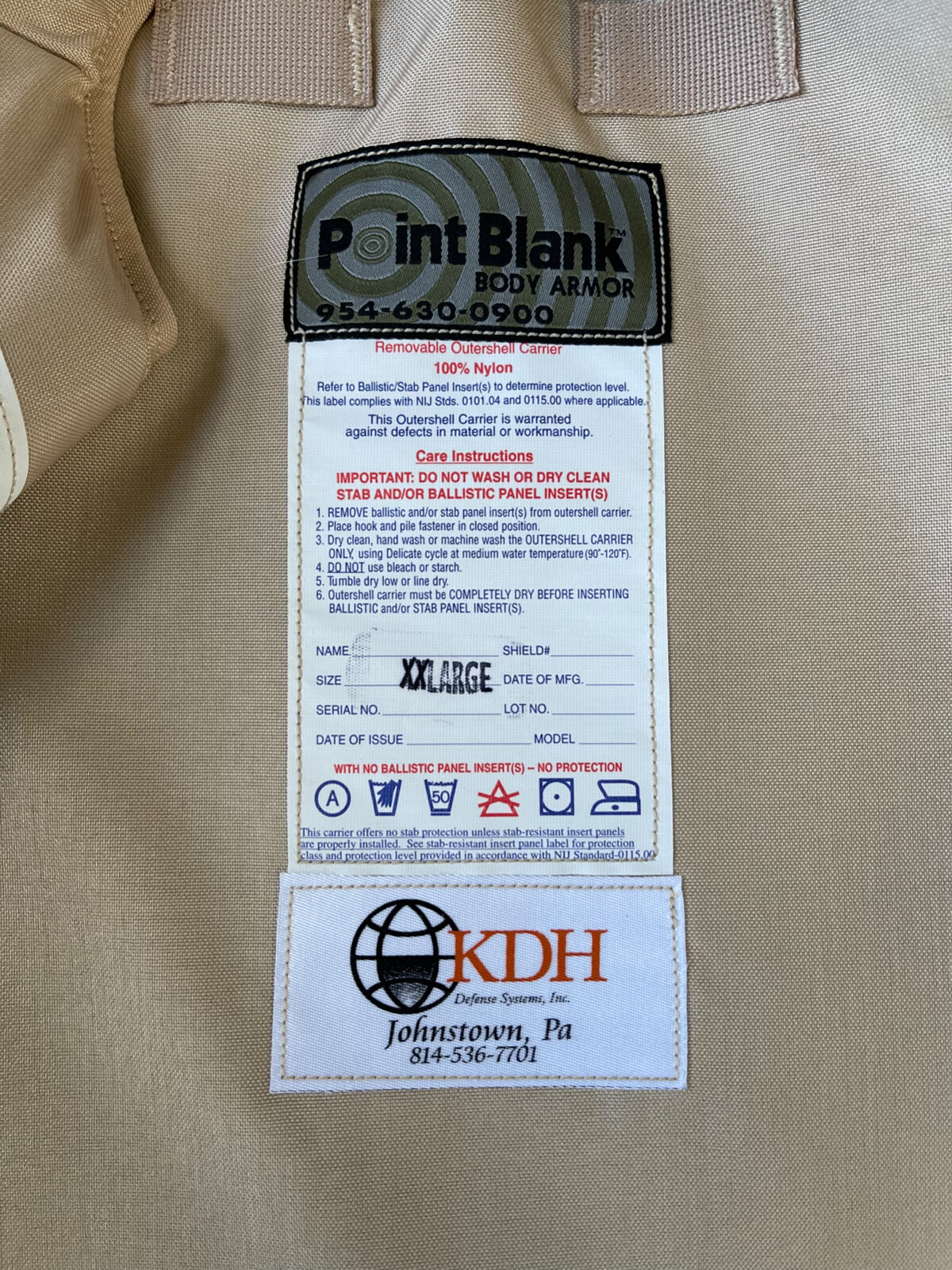 RARE XXL New l KDH Multicam Body armor Modular Scalable Plate Carrier