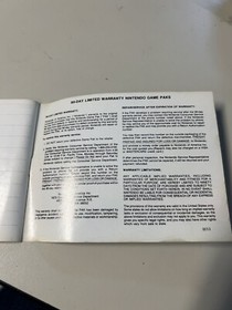 Super Mario Bros. / Duck Hunt (Nintendo NES) Booklet Instruction Manual Only!