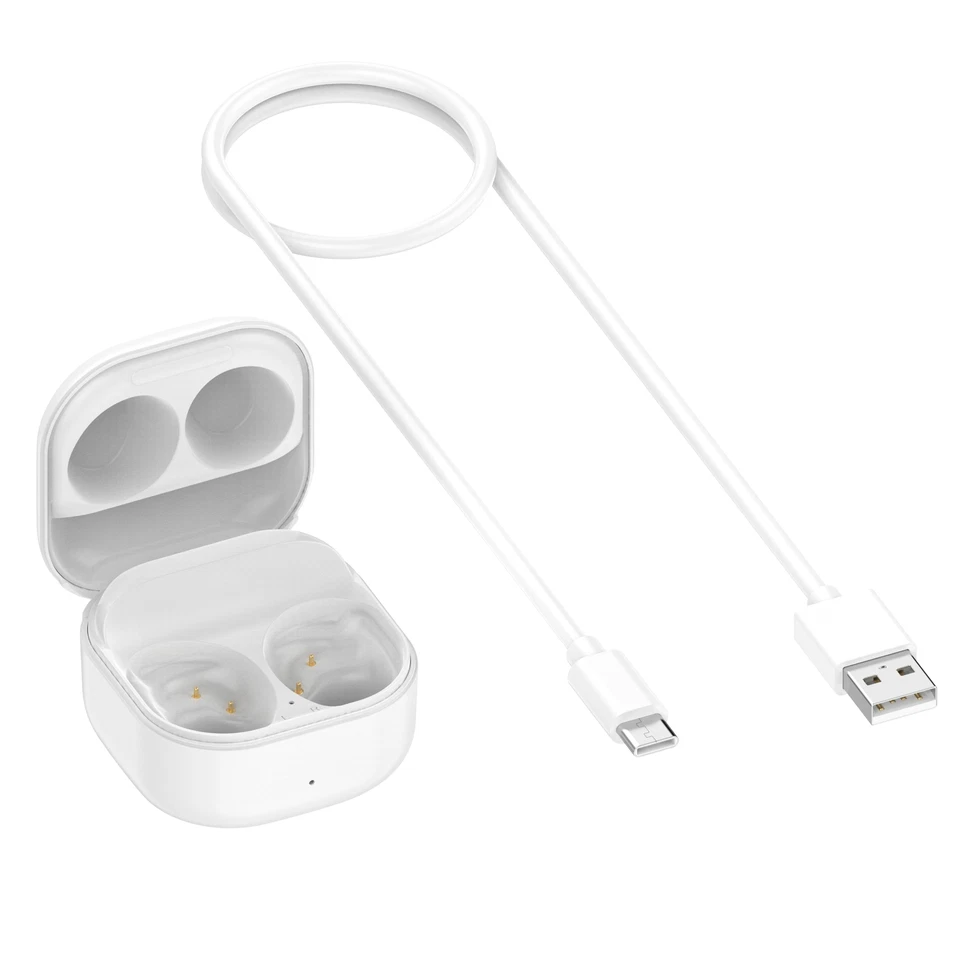 Charging Case Box USB Cable For Samsung Galaxy Buds FE SM-R400 Earbuds Earphone - Image 3 of 4