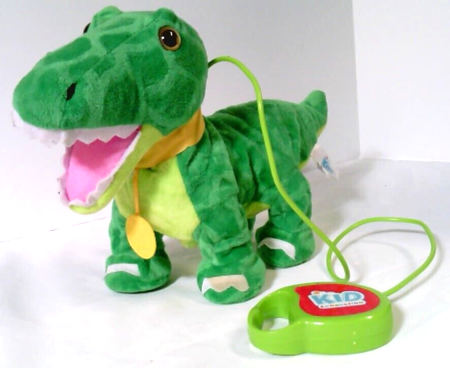 Kid Connection~WALKING PET DINOSAUR~REMOTE CONTROL~Plush~WALKS WAGS ...