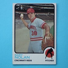 1973 Topps Baseball #260 Gary Nolan - Excellent Condition