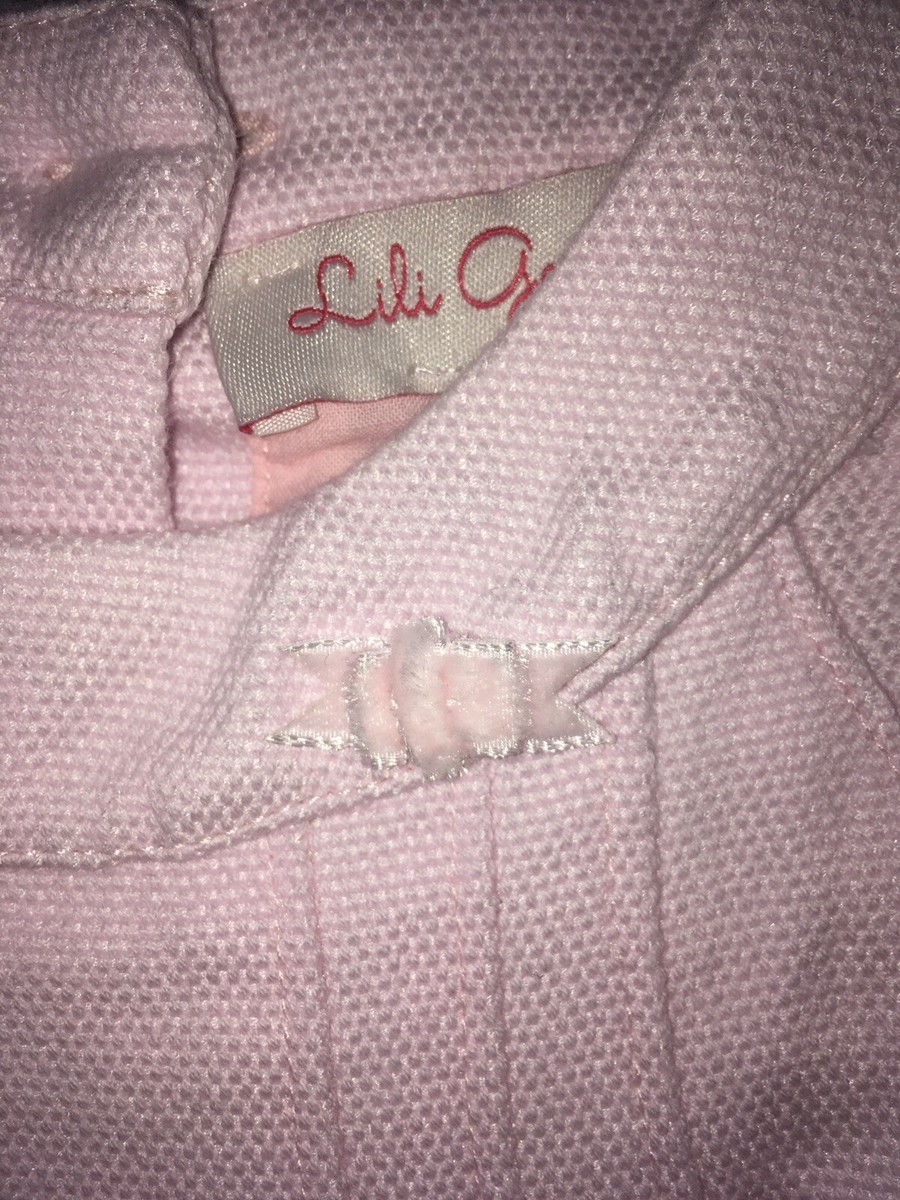 Robe Rose Lili Gaufrette Pour Fille 4 Ans - Cérémonie Noël, Occasion Comme Neuve