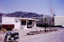 July 1965  Trailers Marina  Colorado River Drewry Photocolor Slide RefA214