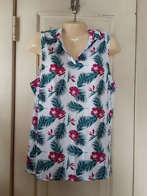 Puma Woman's Active Wear SleevelessGolf/Tennis Polo Size XL   NEW WITH TAGS