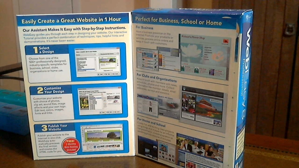 Avanquest WebEasy 8 Professional - Full Version for Windows - Image 2 of 3