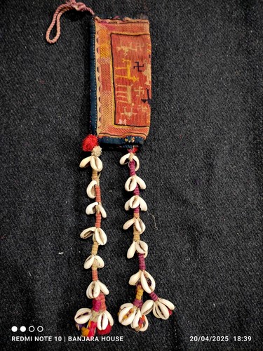 vintage Indian ethnic tribal rabari kutchi banjara rare handmade dagger cover 99 - Picture 5 of 8