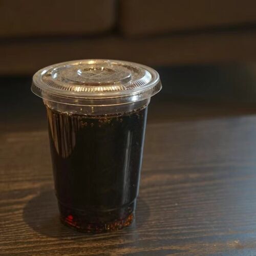 100 Set Clear Plastic Cups with Lids Disposable Ice Coffee Cups Drinking Cups - Picture 11 of 15