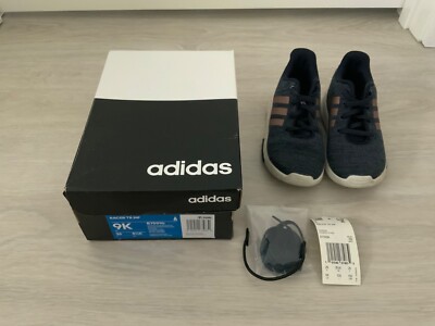 Adidas Racer tr inf 9k us running shoes navy, rose-gold white and pink