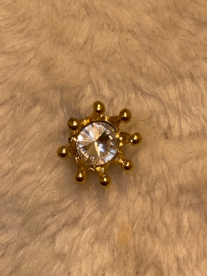 Staubstecker Aux Smartphone Handy Krone Strass Kappe Staubschutz Stecker - Bild 2 von 4