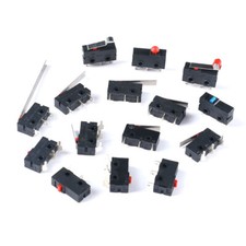 5 x Mini Micro Switch KW12 Subminiature Micro Switch Different Lever Length/Type