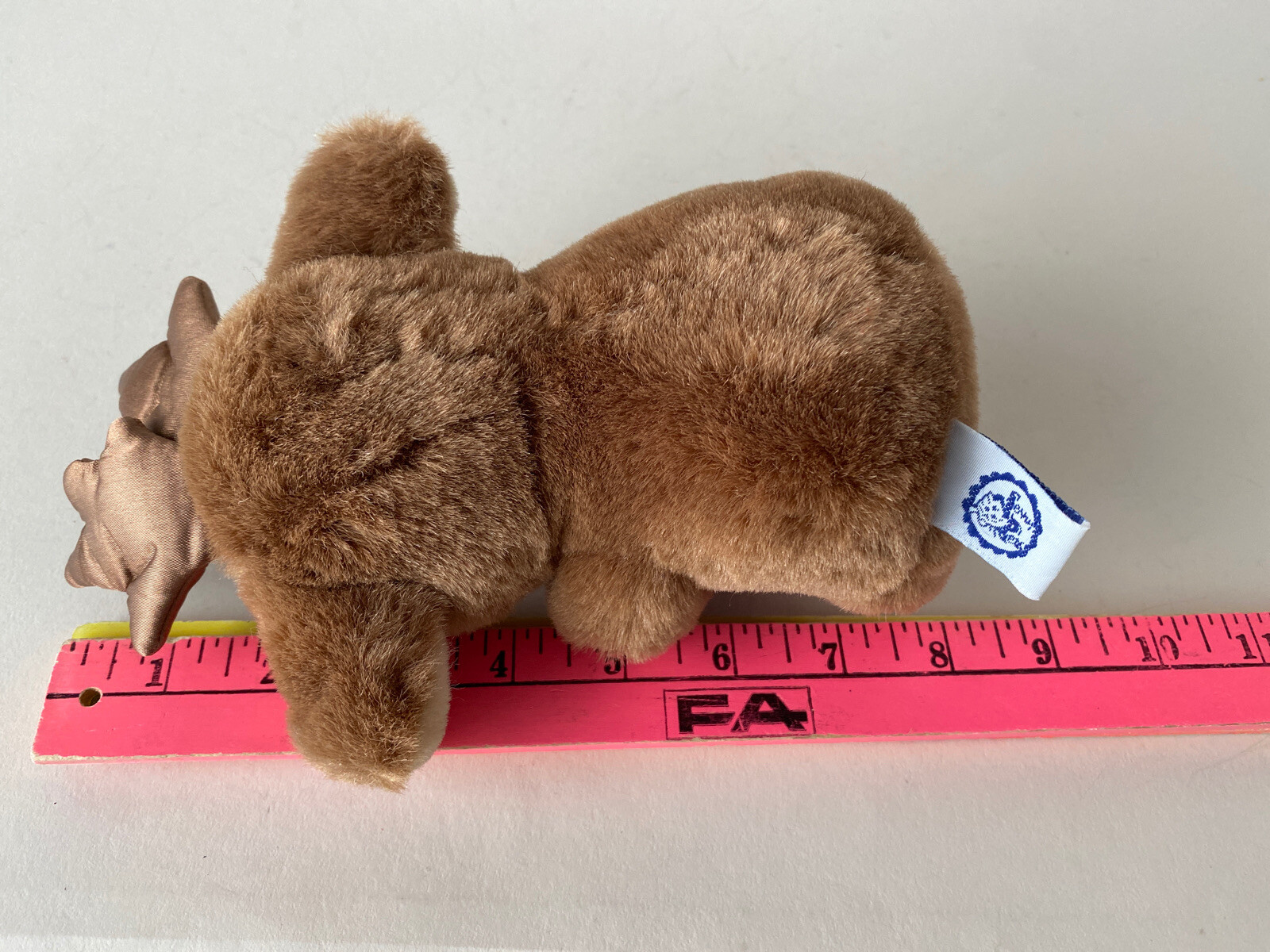Jerry Elsner Vintage Stuffed Plush Brown Christmas Teddy Bear Antlers ...