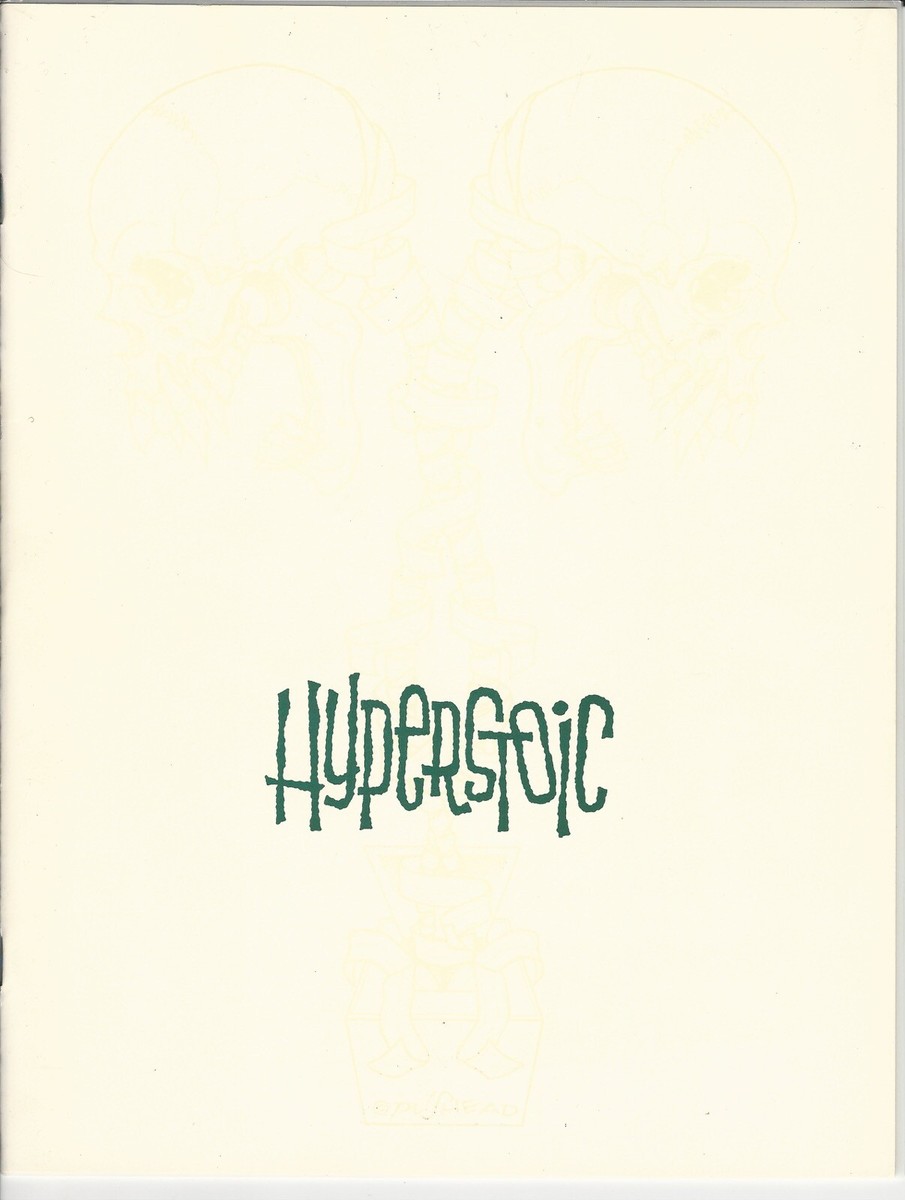 Pushead Hyperstoic #1 Ltd Ed 12/400 Signed Fan Club Book Metallica