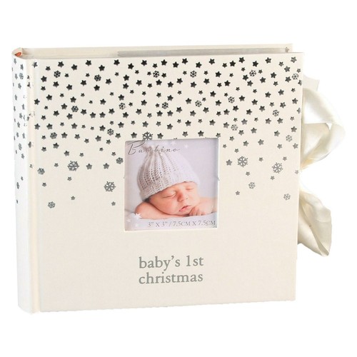 Baby's 1st Christmas Photo Album - Holds 80 6x4