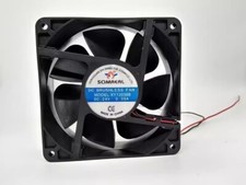 SOMREAL XY12038B 12038 DC24V 0.35A 12CM 2-Wire Cooling Fan