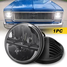 7" Inch Round LED Headlight Hi-Lo Beam For Chevrolet Bel Air C10 C20 C30 Truck