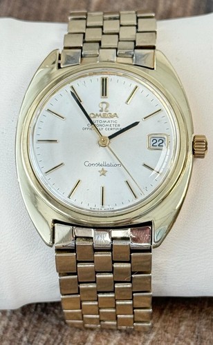 Omega Constellation 14k Automatic Watch Vintage Men's 1969, Warranty + Serviced - Picture 2 of 14
