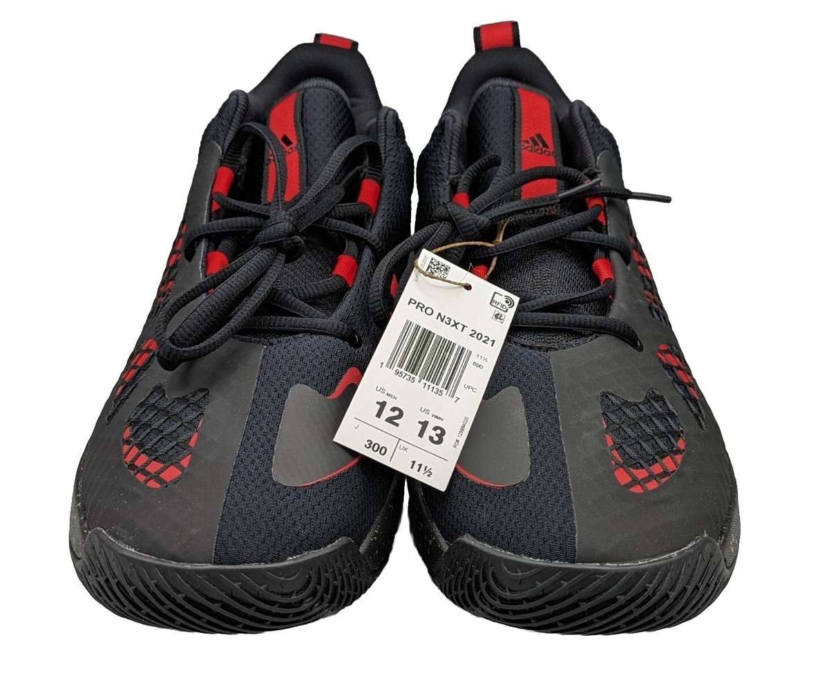Adidas Pro N3XT 2021 GY2865 Basketball Black And Red Shoes