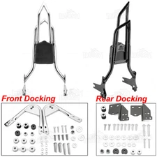 Backrest Sissy Bar/Docking Kits For Harley Touring Road King Electra Glide 97-08