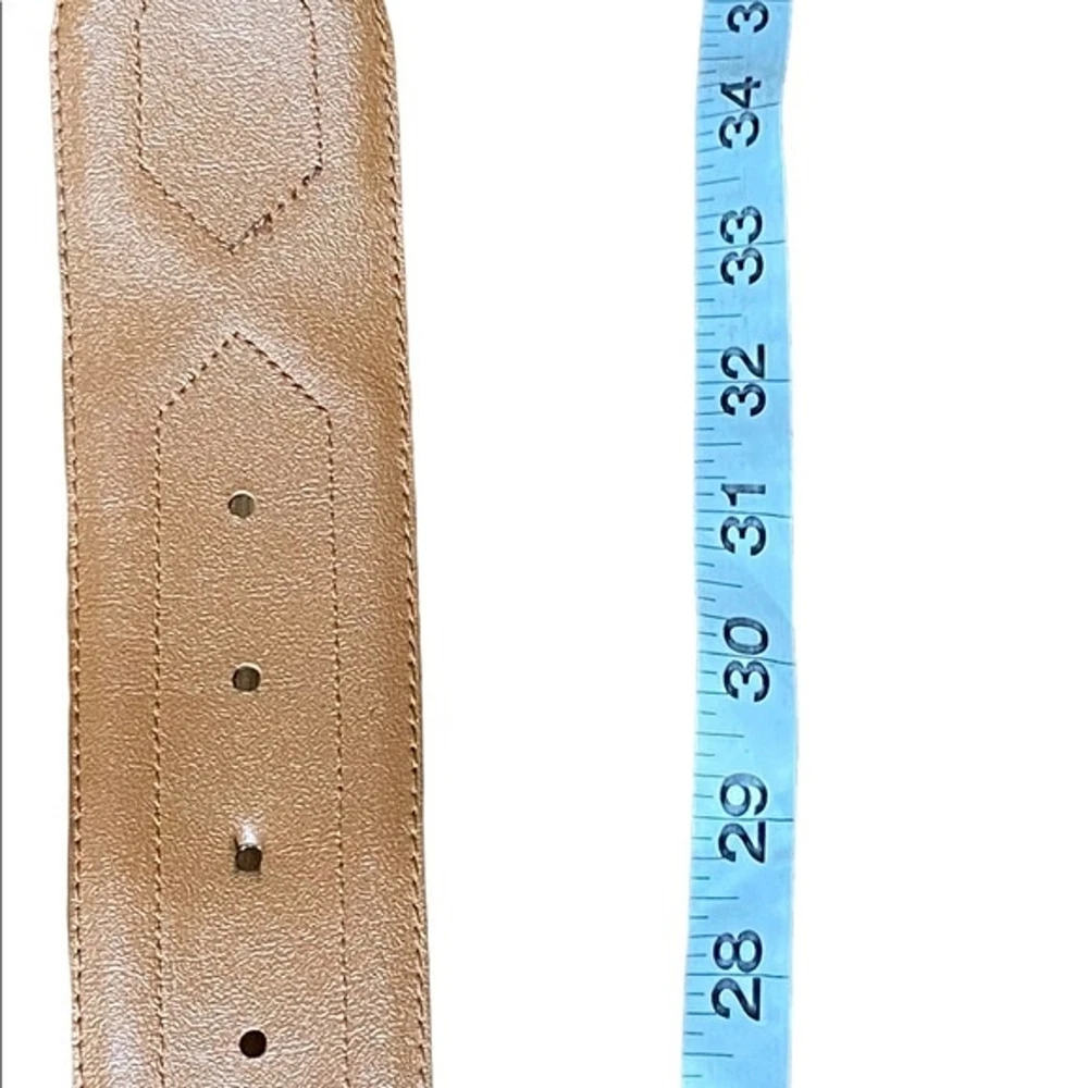 Dame Belt & Bag Vintage Leather Waist Belt Ladies S