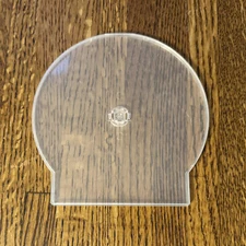 Clear Round ClamShell CD/DVD Case Lot of 25