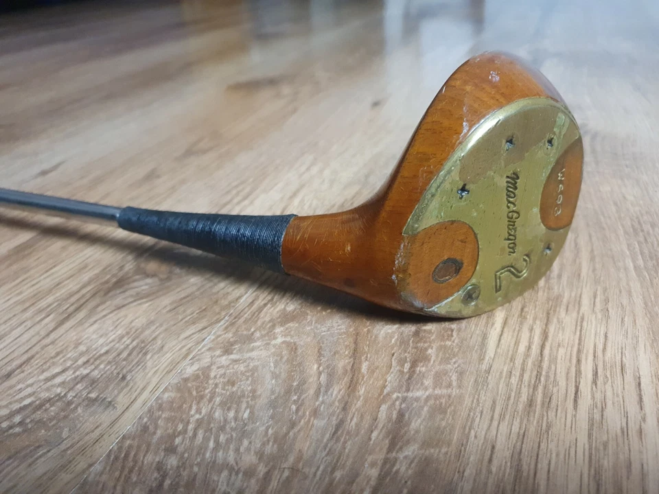 MacGregor Tourney W693 Custom Persimmon 2 Wood - Image 3 of 4