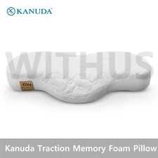 KANUDA Neck Traction cervical Memory Foam Pillow Orthopedic Sleeping