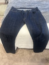 3sixteen CT-102xn 20th Anniversary "Natural Indigo" Selvedge Denim Jeans W35 L34