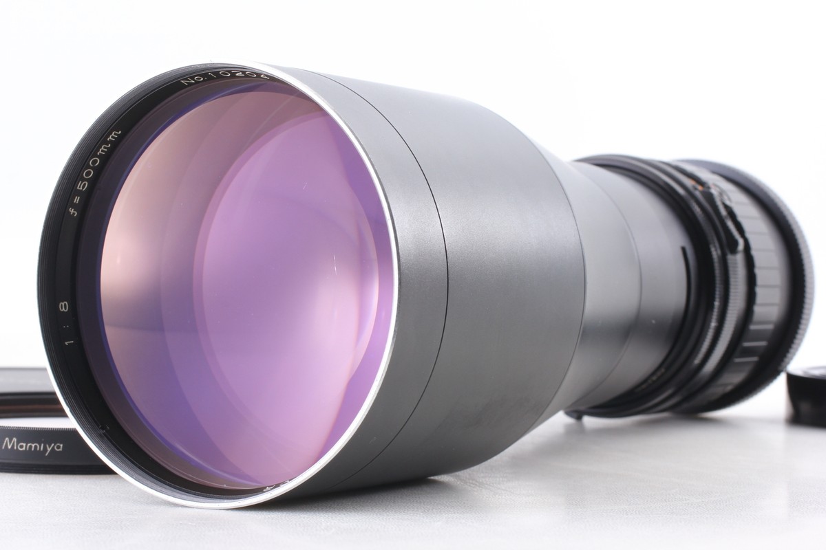 500mm Sekor C 美品】マミヤ645 MAMIYA SEKOR C 500mm望遠レンズ 良品