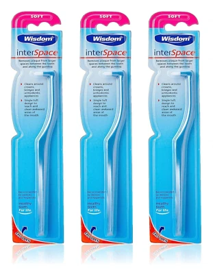 Wisdom Interdental Interspace ToothBrush| Pack 3
