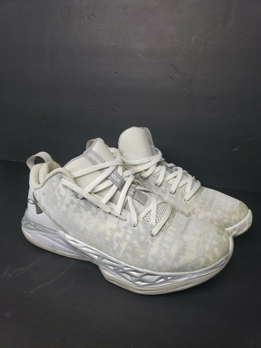 Under Armour Micro G Mens Gray White Training‎ Shoes Sneakers Size 9 New Under Armour UA MICRO G PURSUIT MENS RUNNING SIZE 9 DARK  main image 4