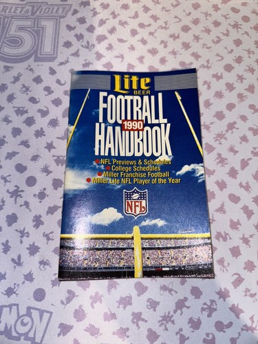 Miller lite NFL Handbook Lot of 6 - Picture 5 of 19
