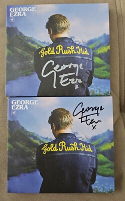 GEORGE EZRA Gold Rush Kid CD Signed Edition No Scratches SILVER or BLACK Ink