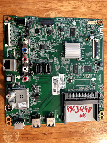 HAUPTPLATINE MB LG 43LJ624V 43 ZOLL TV EAX67129603 (1.0) EBT64578521 BILDSCHI...