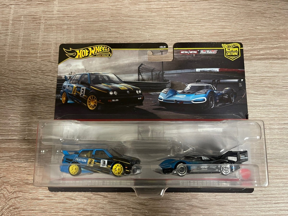Hot Wheels Premium 2-Pack Volkswagen Jetta MK3 & Volkswagen ID R