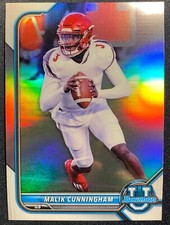 Malik Cunningham 2022 Bowman University RC Rookie Chrome Prospect Refractor HOT