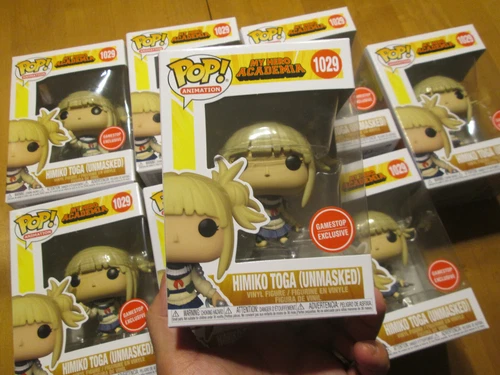 Funko POP MY HERO ACADEMIA HIMIKO TOGA ( UNMASKED ) # 1029 GAMESTOP