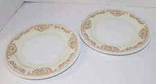 Noritake Muriel Dinnerware, Two 10" Dinner Plates, Hand Painted...