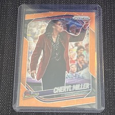 2025 Panini WNBA Prizm- Orange Velocity #134 Cheryl Miller- Phoenix Mercury