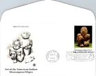 S09-2527, ART OF AMERICAN INDIAN, MISSISSIPPIAN EFFIGIES, PCS FDC