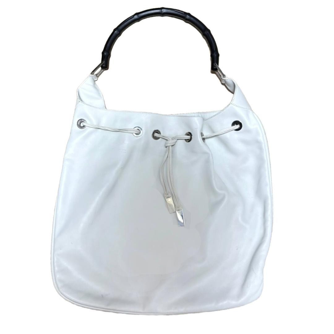 2000SS GUCCI Bamboo Shoulder Bag Japanese Import