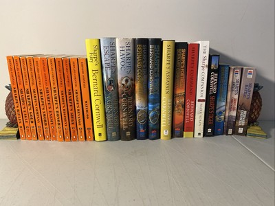 Lot Of 24 Richard Sharpe Series ~ Bernard Cornwell ~ PB/HCDJ ~ Great Deal