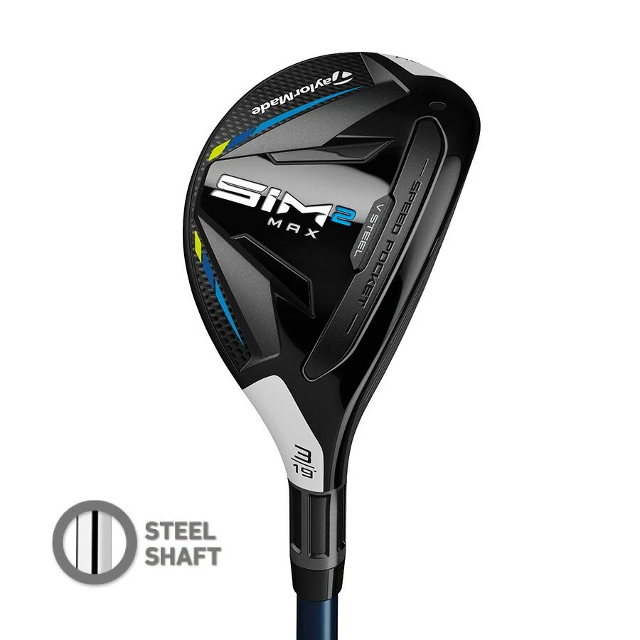 TaylorMade SIM2MAX Hybrid 4H 5H 2set RH KBSMAX steel Flex stiff HC New - Image 2 of 4