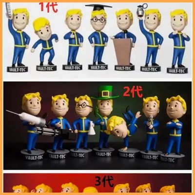 Fallout Vault Boy Serie 7 Wackelkopf-Figur   Sammlerstatue & Deko-Modell