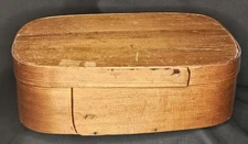 Antique 19th C Bent Wood Shaker Pantry Box 4 x 7 1/4 x 12 1/2 Inches