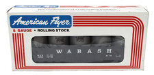 American Flyer Lionel 6-48503 S Gauge Wabash Gondola w Cannisters NIB USA 1988
